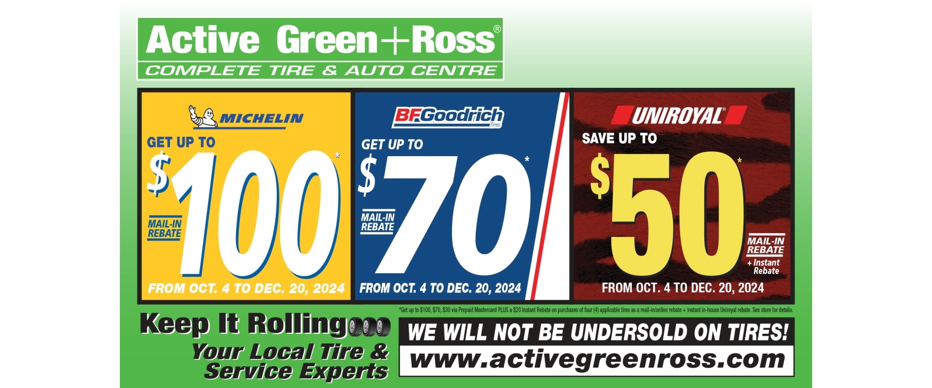 Active Green Ross Complete Tire Auto Centre